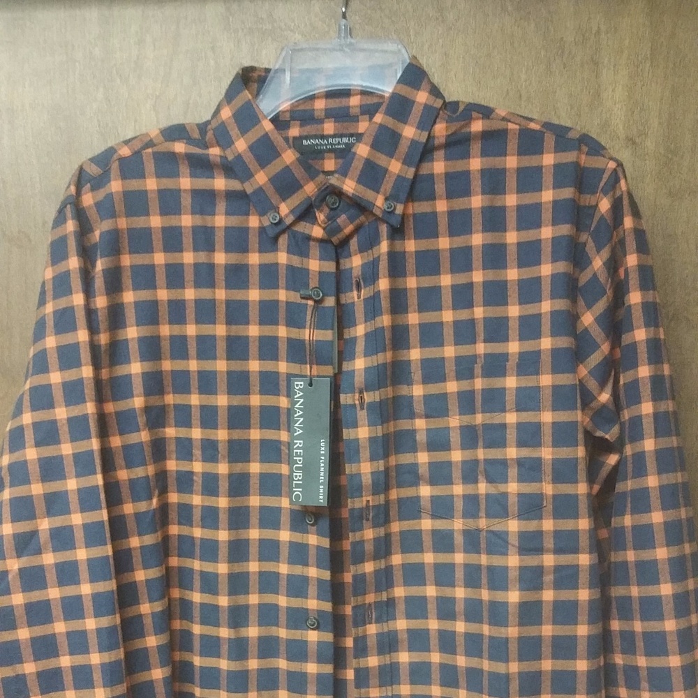 Banana Republic Men's Slim Fit Luxe Flannel